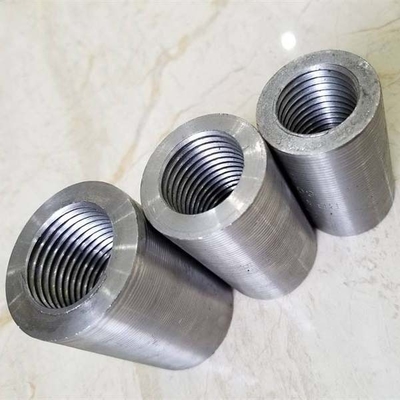 25mm 32mm میلگرد رزوه کوپلر فولادی 36mm 40mm سفت میلگرد اتحادیه آستین