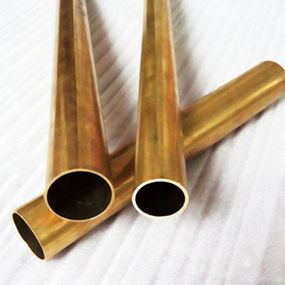 ASTM 70 30 CuZn37 لوله برنجی CuZn40 C27400 C27450 مویرگی