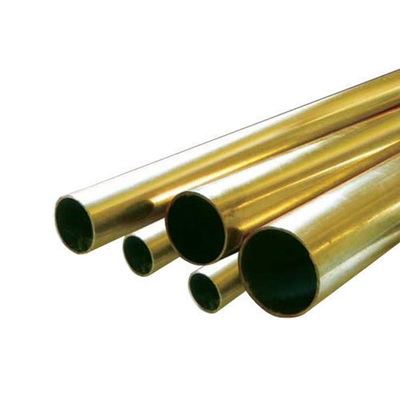 لوله برنجی بدون درز دقیق ASTM C22000 لوله مسی مستقیم H62 با دیواره نازک ETP 99.9% خالص