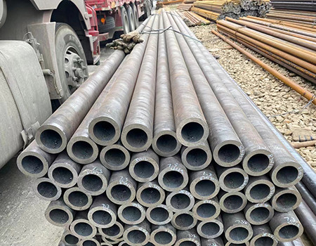 لوله فولادی بدون درز نورد گرم T91 P91 ASTM A283 P22 A355 P9 P11 4130 42CrMo 15CrMo ST37 C45 SCH40 A106 Gr.B A53
